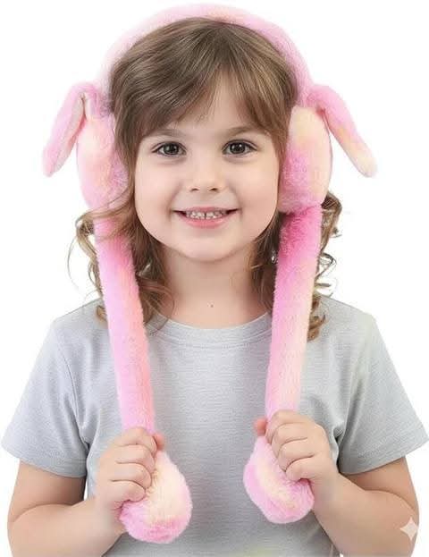 Fluffy  Rabbit Ears EarMuff's