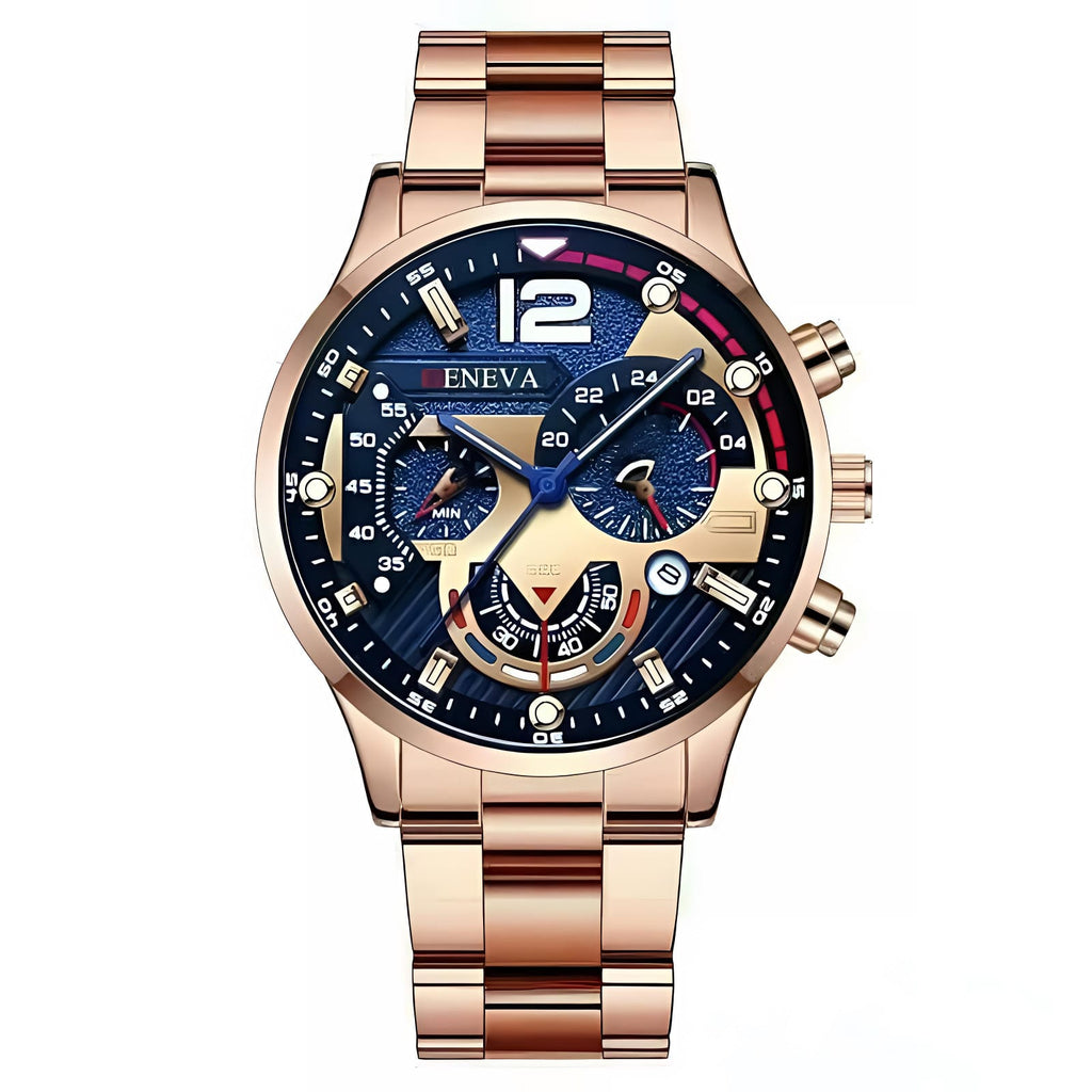 🕰️ Men's Calendar Luminous Business Wristwatch