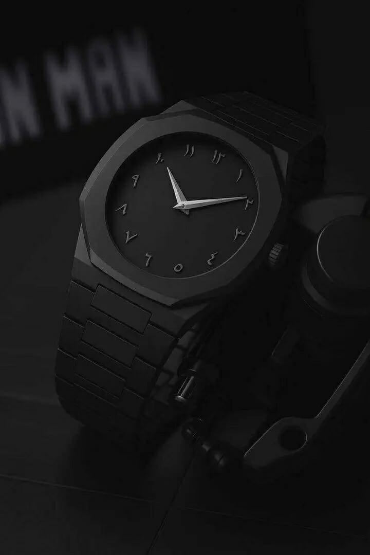 Black Aura Quartz Watch