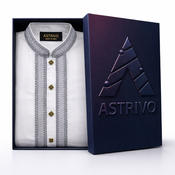 Simple White Panjabi