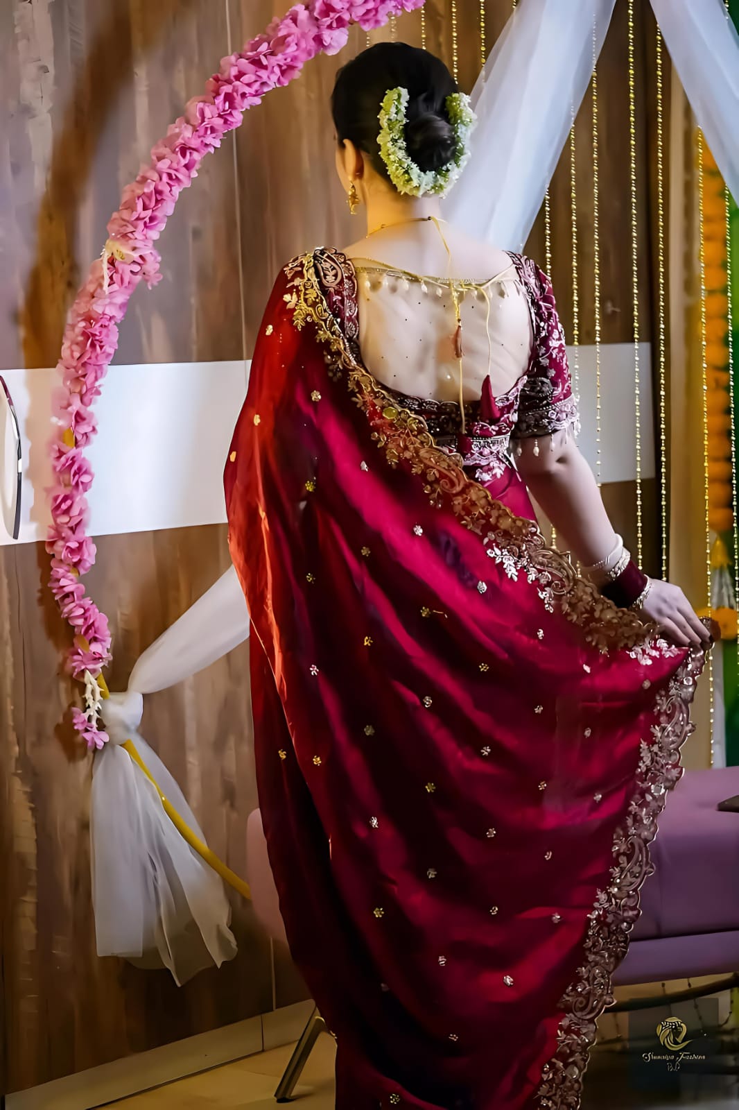 জিম্মি চু শাড়ি