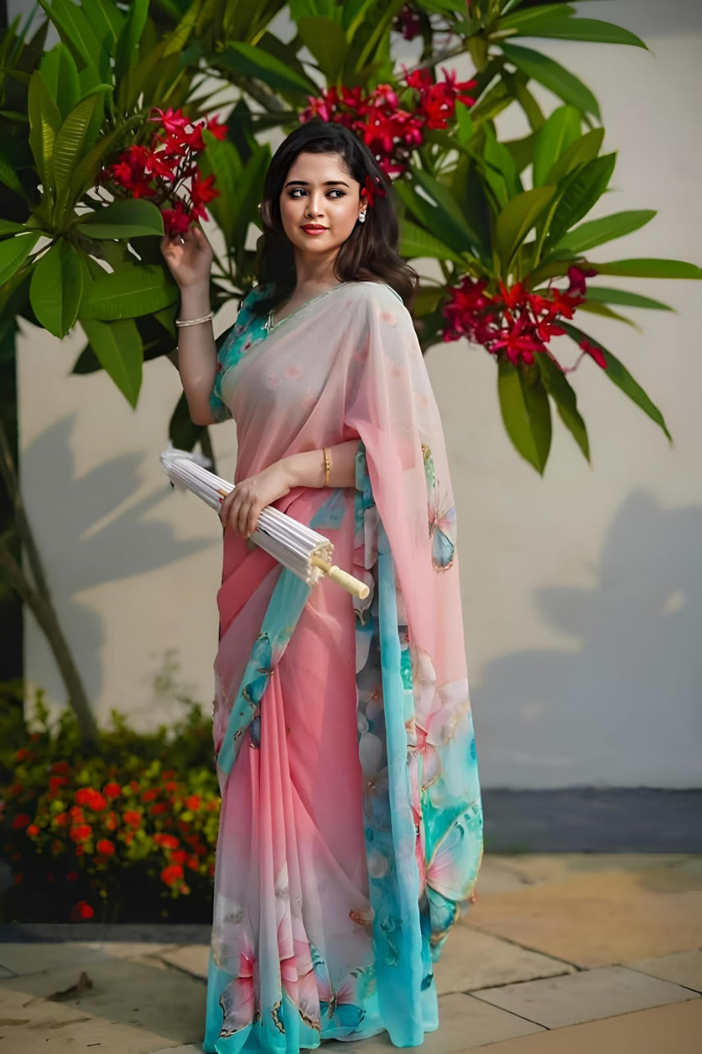 🌸 চান্দিনা সিল্ক শাড়ি